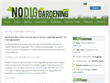 Tablet Screenshot of nodiggardening.org